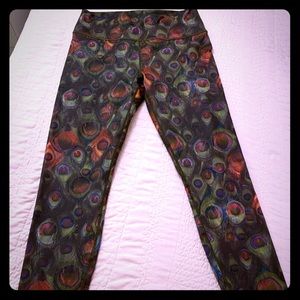 Peacock feather Fabletics women’s size Large